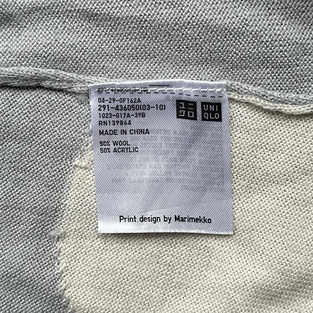 Marimekko Colorblock Pattern Midi Length Dress W/… - image 8